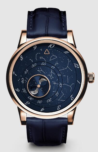 Trilobe Les Matinaux L’Heure Exquise Secret Rose Gold LM13LS Replica Watch